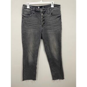 Kut From the Kloth Rachael Fab Ab Mom Jean In Gray Size 10 High Rise Essential